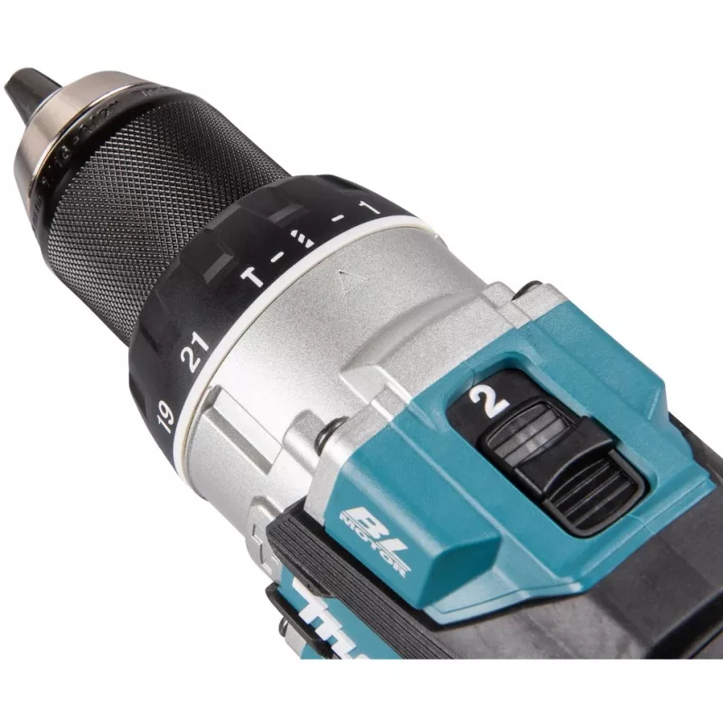 Makita DHP489RTJ Atornillador/atornillador de impacto a batería 1800 rpm Negro, Azul