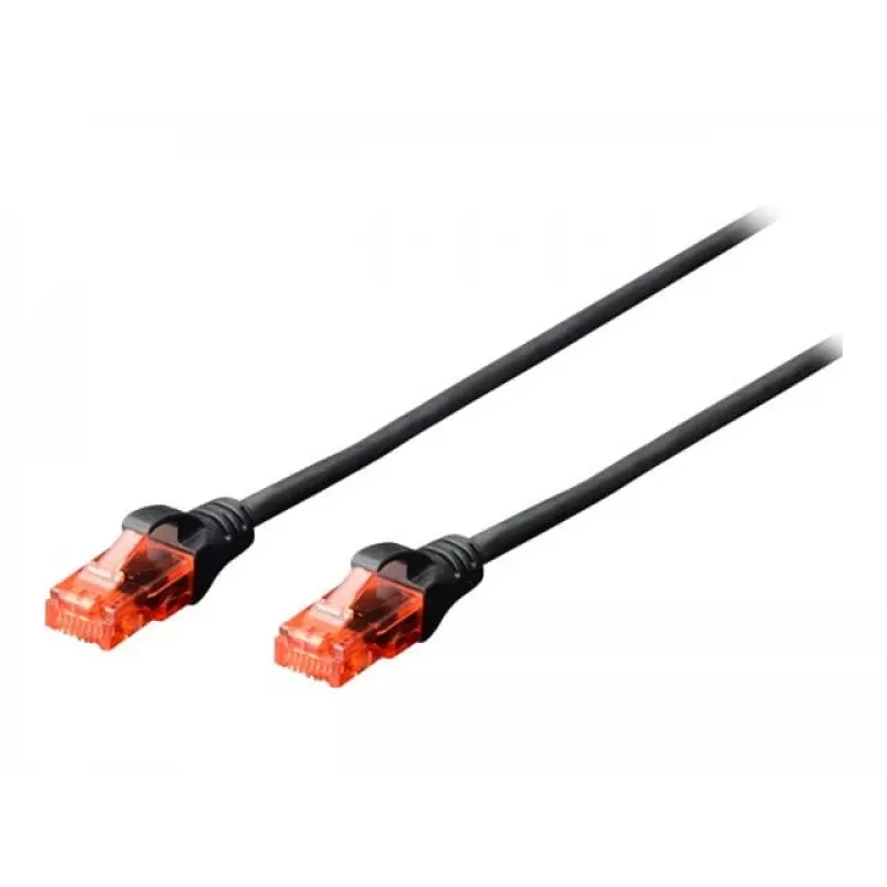 Cable de parcheo Digitus CAT 6 U/UTP LSZH DK-1617-0025/BL
