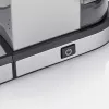 Cafetera expreso SEVERIN Newspresa KA 5997 — semiautomática, depósito de agua de 1 l, 1350 W, café molido, negra/acero inoxidable cepillado/cromo