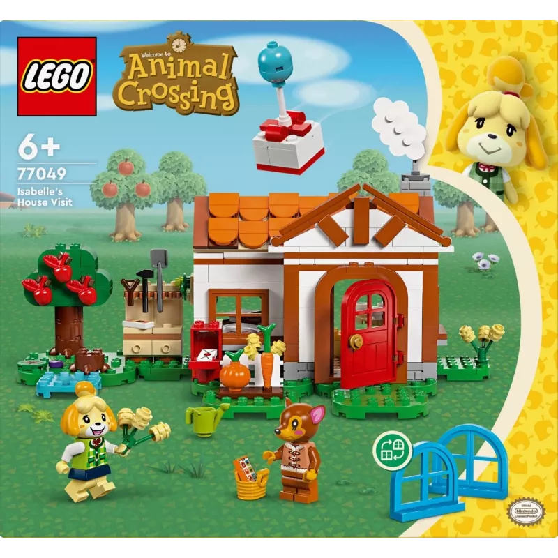 Juguete de construcción set LEGO 77049 Animal Crossing visita de Melinda