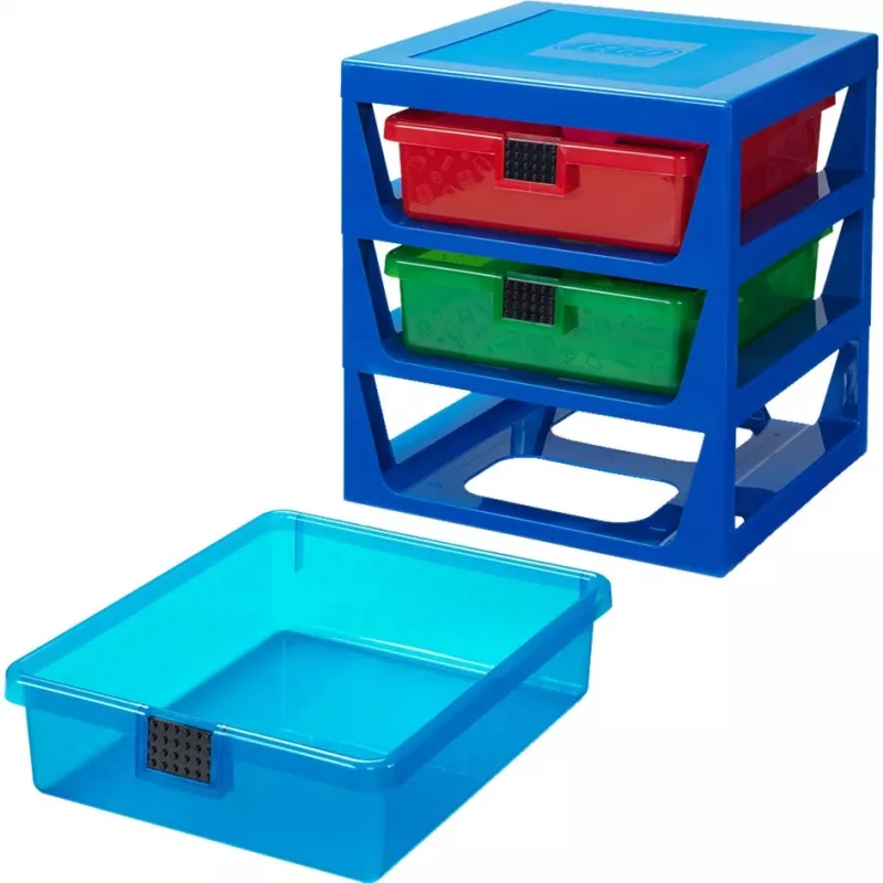 LEGO R.C. caja de almacenamiento azul 40950002 (40950002)