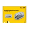 Carcasa para HDD/SSD DeLOCK 64089 transparente 2,5/3,5 pulgadas