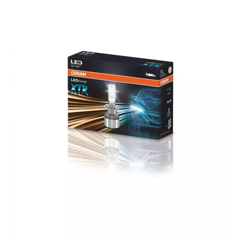 Lámparas LED para faros Ledvance LEDriving XTR H7 64210DWXTR, par (2 uds.)