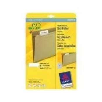 Etiqueta de impresora autoadhesiva Avery L6021REV-25