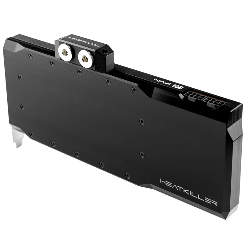 Bloque de agua GPU full-cover Watercool Heatkiller V para AMD RX 6800/6900XT, ARGB, acetal + níquel