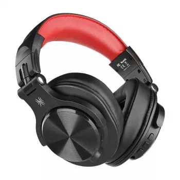 Auriculares inalámbricos Oneodio Fusion A70 (negro y rojo)