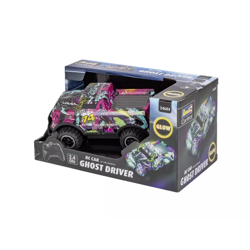 Coche RC Ghost Driver - violeta