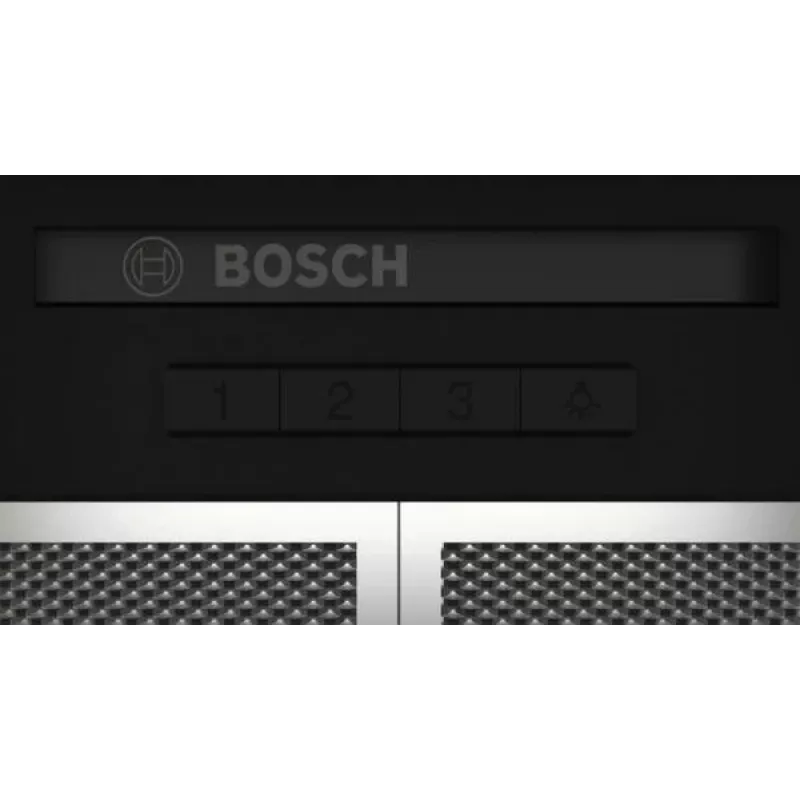 Bosch Serie 2 DBB63BC60 Campana extractora empotrable negra 384 m³/h