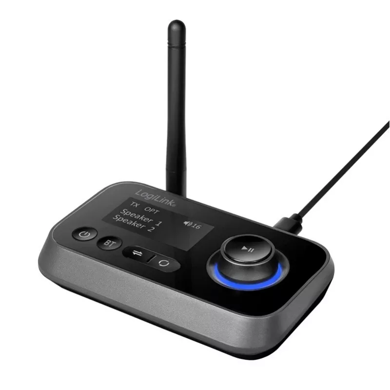 LogiLink BT0062 transmisor/receptor de audio Bluetooth BT 5.0 10 m de alcance