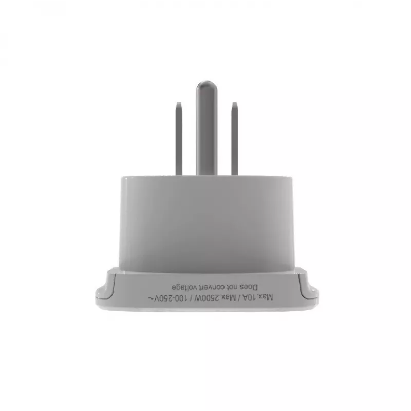 Adaptador de viaje GEMBIRD A-AC-USMINTF — universal a enchufe US, 10 A