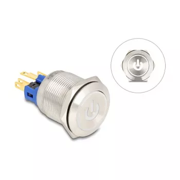 Panel de pulsadores DeLOCK 22051 plateado 230V 3A