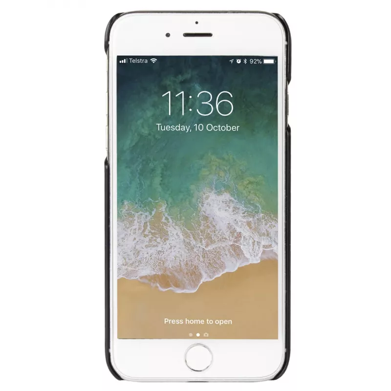 Funda protectora con tapa abatible Krusell Limited para Apple iPhone 8/7 – diseño twirl earth