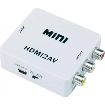Convertidor HDMI a RCA SpeaKa Professional 989287 – 1× entrada HDMI a 3× salidas RCA