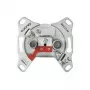 Toma de antena coaxial Axing BSD02100 gris