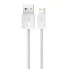 Cable Baseus Dynamic USB a Lightning, 2,4A, 2m (blanco)