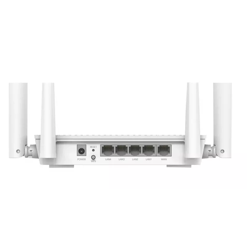 Router inalámbrico Cudy AX3000 (Wi‑Fi 6 dual band 2,4/5 GHz, Gigabit Ethernet, 4x LAN, 2402+574 Mbit/s)