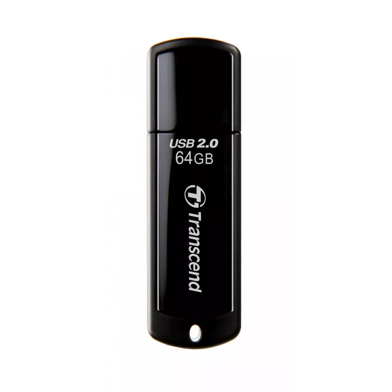 Memoria USB Transcend JetFlash 350 64GB, USB 2.0, Negro
