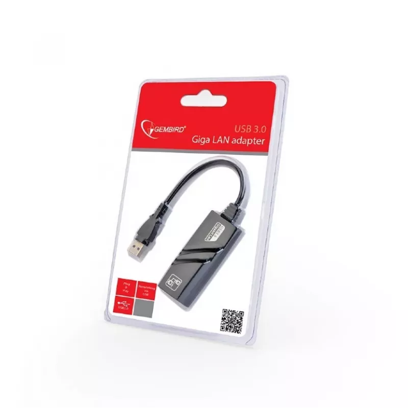 Gembird NIC-U3-02 tarjeta de red Ethernet 1000 Mbit/s