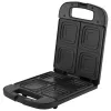 Sandwichera JATA JESW1551 1400 W negra indicadores LED