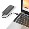 Carcasa | caja NV2271 para disco M.2 SSD | SATA | NVMe | USB-C | 2TB