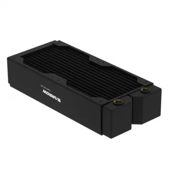 Barrow Dabel-60d radiador, 240 mm, negro