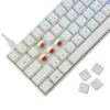 Teclado mecánico con cable White Shark Shinobi-2 (GK-004211) — distribución US, switches Red, blanco