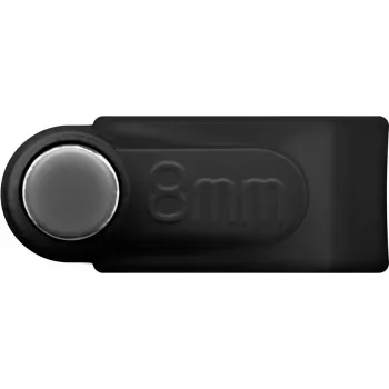 Goobay Clip para cable 8 mm, negro (64681)
