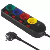 Regleta de enchufes 4 tomas 1,5m MCE508 B
