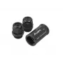 Adaptador de cable RJ-45 Lanberg AD-RJ45-OS6-IP67 negro