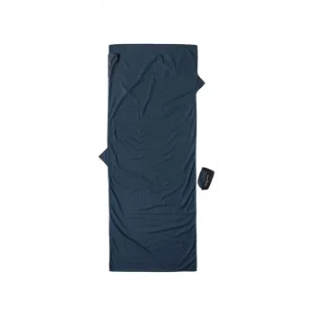 Cocoon TravelSheet saco de dormir rectangular de algodón azul