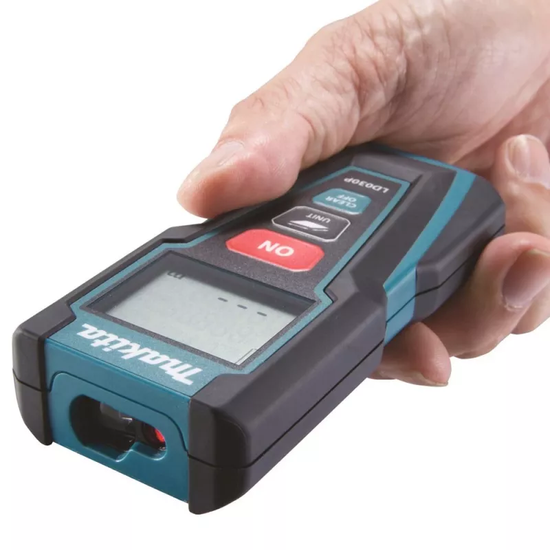 Makita LD030P Medidor de distancias Negro, Turquesa 0 - 30 m