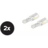 Enrollacables ShiverPeaks 71216-W-SET2 — accesorio antivuelta para cables de auricular telefónico