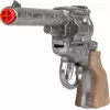 Revolver cowboy de juguete de metal Gonher 8 disparos Modelo 239842