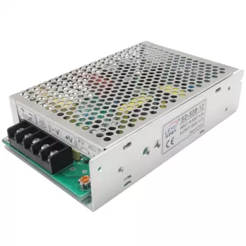 Convertidor de tensión DC/DC Extralink SD-50C-24 48V→24V 50W carcasa metálica con refrigeración pasiva