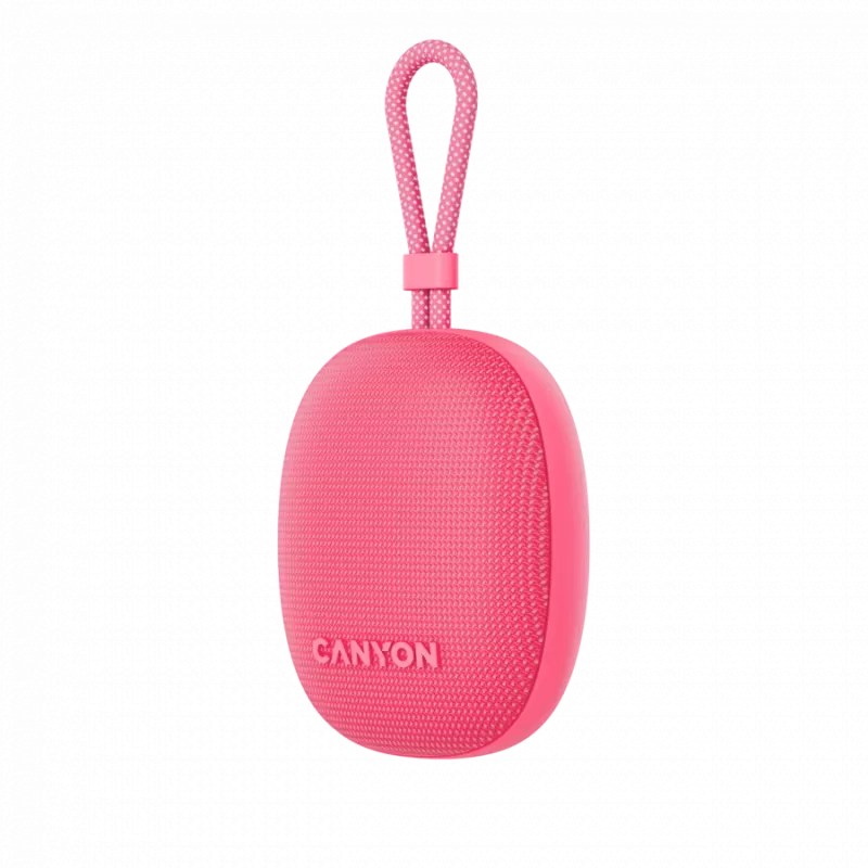 Canyon OnMove 12 - altavoz Bluetooth v5.3 portátil - 5W - TWS - IPX7 - 12 horas - carga USB-C