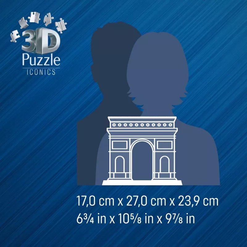 Puzle 3D Ravensburger 12008029 Edificio 269 mm x 239 mm