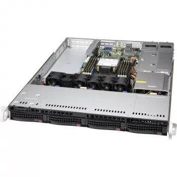 Supermicro CSE-815TQC4-R504WB3 servidor barebone rack 1U negro Intel/AMD