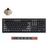 Teclado mecánico Full-Size Keychron V6 Ultra 8K — QWERTY, Bluetooth, RGB, negro