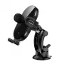 Soporte magnético para coche para smartphones usams US-CD131 15W automático para parabrisas y salpicadero