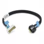 Super Micro Supermicro - cable SATA/SAS - Mini Cool Edge IO (MCIO) x8 recto a SAS slim x8 recto - 45 cm - PCIe Gen5 (CBL-MCIO-1270S4T2)