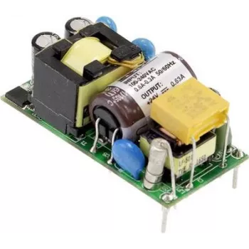 Fuente de alimentación/inversor MEAN WELL MFM-15-12, 15 W, salida 12 V, entrada 90–264 V