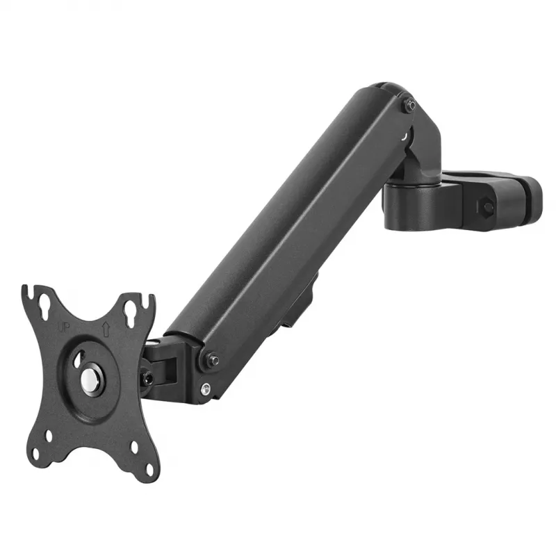 Soporte de monitor para tubo / barra 28-60 mm Maclean, 17-27'', máx. 7 kg, muelle de gas, MC-459