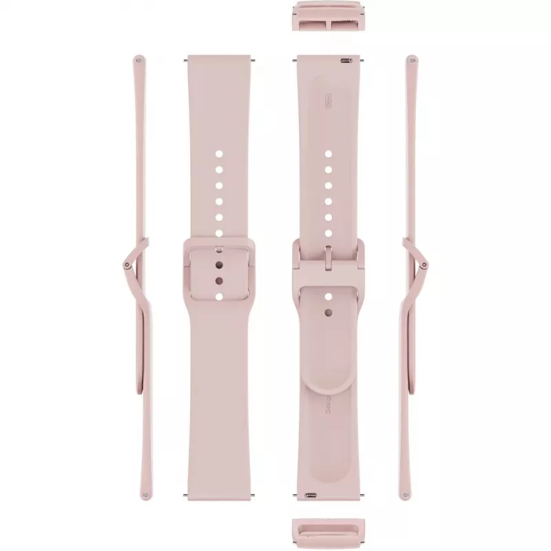 Correa de reloj Xiaomi BHR9469GL TPU, longitud 135–205 mm, Rosa caramelo