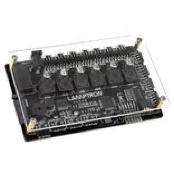 Controlador automático Lamptron CT630 PWM ARGB — controlador compacto de ventilador PWM-ARGB, negro