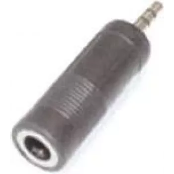 Adaptador de interfaz de cable e+p GS 32 3,5 mm estéreo (M) 6,35 estéreo (H) negro (GS 32)