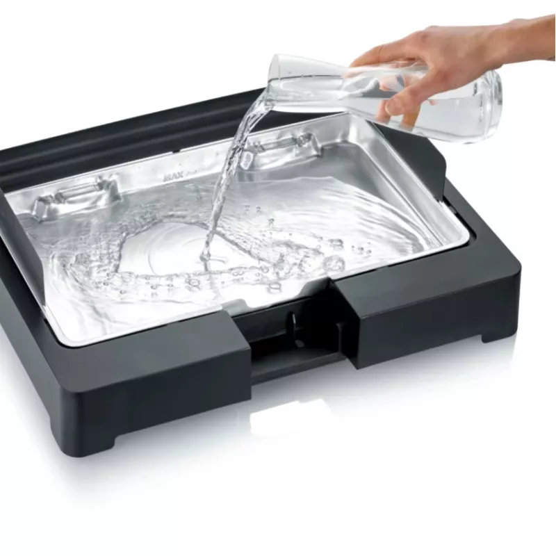 Severin PG8567 Barbacoa y parrilla de mesa eléctrica negra 2200 W (PG8567)