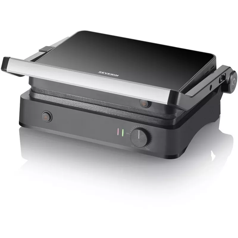 Parrilla de contacto Severin KG 2398 negro blanco 1800W 300x220mm