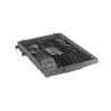 Lavavajillas independiente BEKO BDFS26120WQ, clase de eficiencia energética E, ancho 45 cm, 6 programas, motor inverter, tercer cajón, blanco