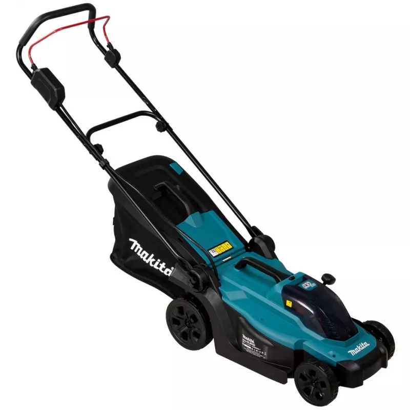 Makita DLM330Z Cortacésped manual a batería negro, turquesa