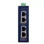 PLANET IPOE-260-12V inyector PoE+ Gigabit 802.3at industrial de 2 puertos